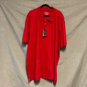 Britches Vibrant Red Men's Polo Shirt